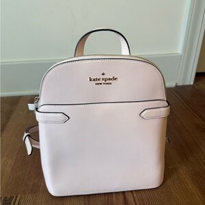 kate spade Pale Pink Saffiano Leather Mini Backpack